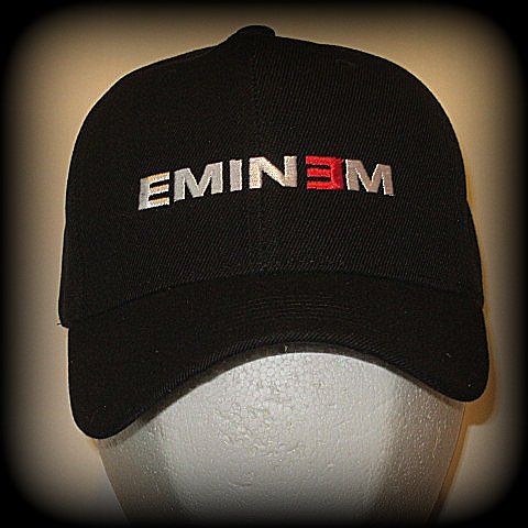 EMINEM - Embroidered  BASEBALL CAP - Adjustable Velcro Back -Unisex